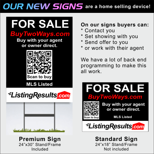 Our real estate signs